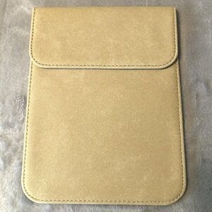 Sleeve Case for 6.8" eBook Reader Beige Magnetic Pouch Universal Cover New